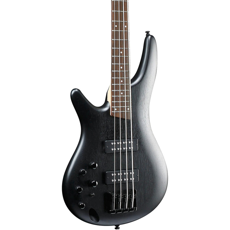 Ibanez Standard SR300EBL Left-handed Bass Guitar, Weathered Black