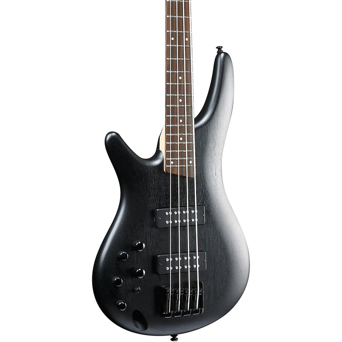 Ibanez Standard SR300EBL Left-handed Bass Guitar, Weathered Black