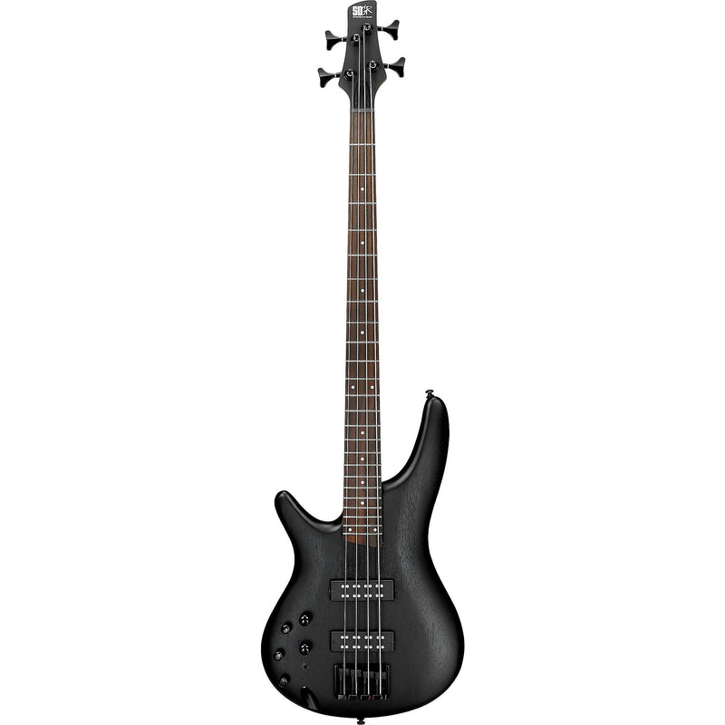Ibanez Standard SR300EBL Left-handed Bass Guitar, Weathered Black