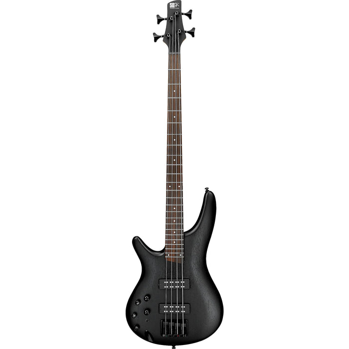 Ibanez Standard SR300EBL Left-handed Bass Guitar, Weathered Black