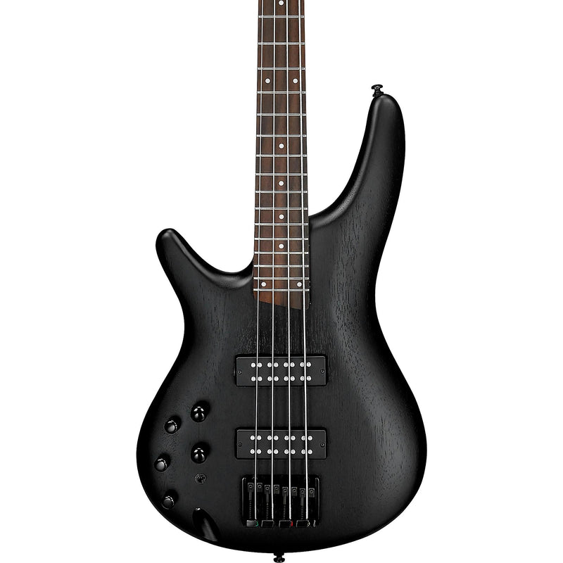 Ibanez Standard SR300EBL Left-handed Bass Guitar, Weathered Black