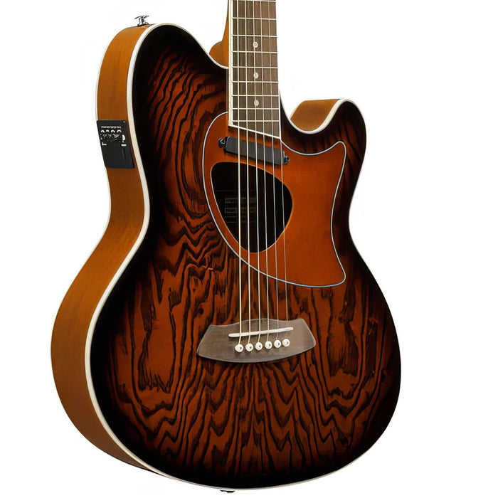 Ibanez Talman Series TCM50 Acoustic Electric Guitar (Vintage Brown Sunburst)