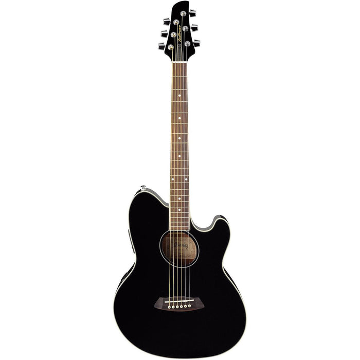 Ibanez Talman TCY10E Acoustic-Electric Guitar, Black
