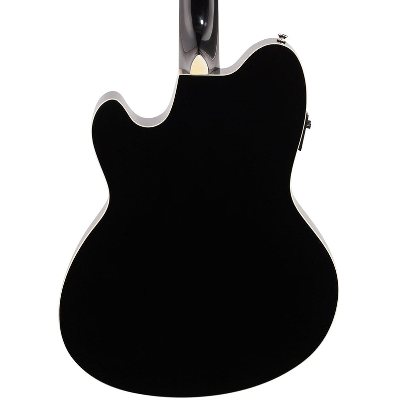 Ibanez Talman TCY10E Acoustic-Electric Guitar, Black