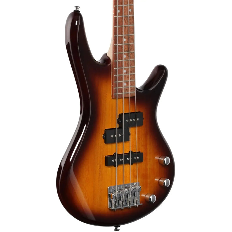Ibanez miKro GSRM20 Short Scale Electric Bass, Brown Sunburst