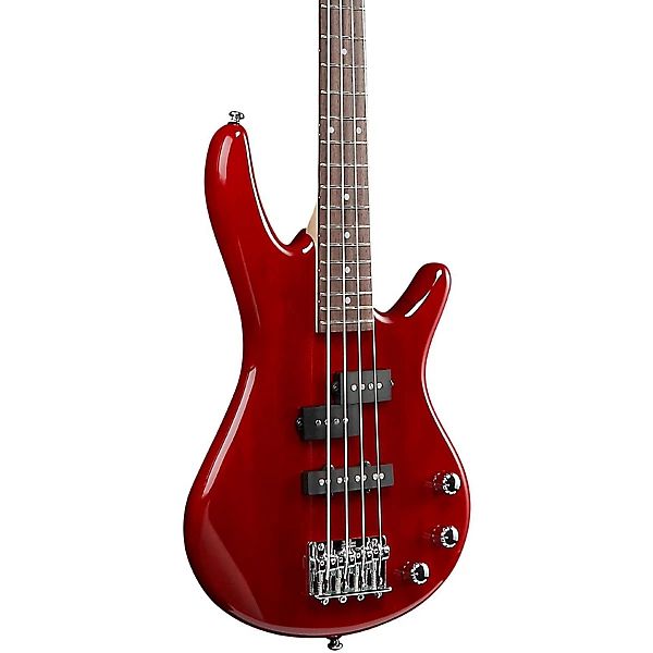 Ibanez miKro GSRM20 Short Scale Electric Bass, Transparent Red