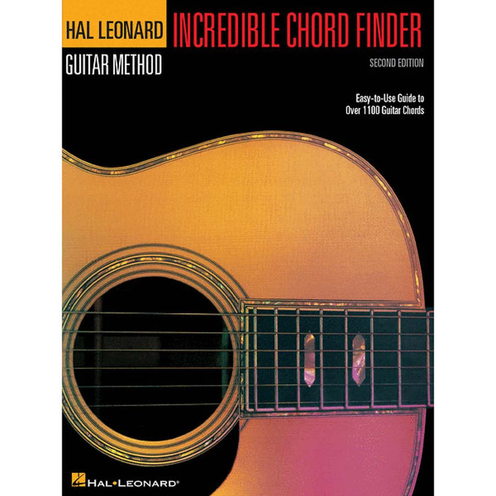 Incredible Chord Finder - 9 inch x 12 inch Hal Leonard Guitar Method Supplement