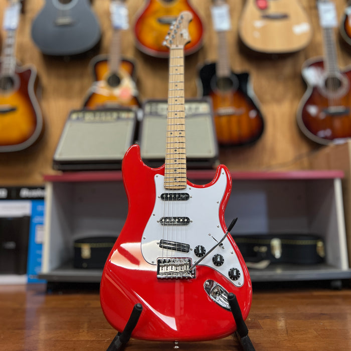 JET Guitars JS-300 RDH Limited Edition Electric Guitar, Hot Red