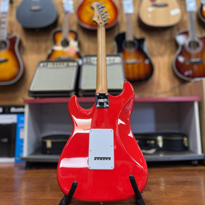JET Guitars JS-300 RDH Limited Edition Electric Guitar, Hot Red