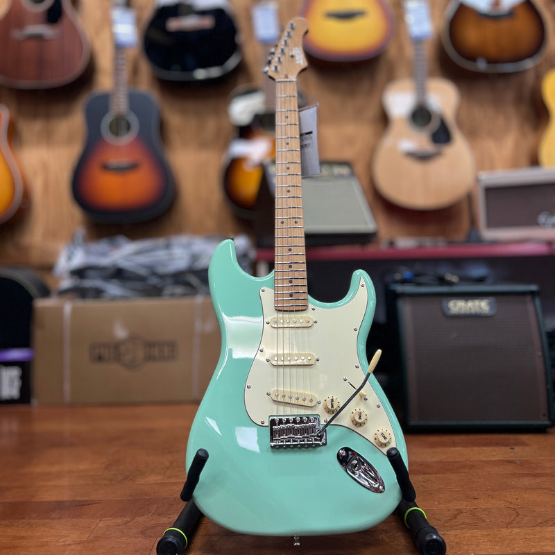 JET Guitars JS-300 SFG Solidbody Electric Guitar, Seafoam Green