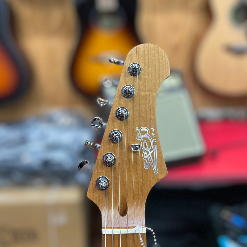 JET Guitars JS-300 SFG Solidbody Electric Guitar, Seafoam Green