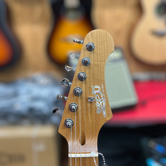 JET Guitars JS-300 SFG Solidbody Electric Guitar, Seafoam Green