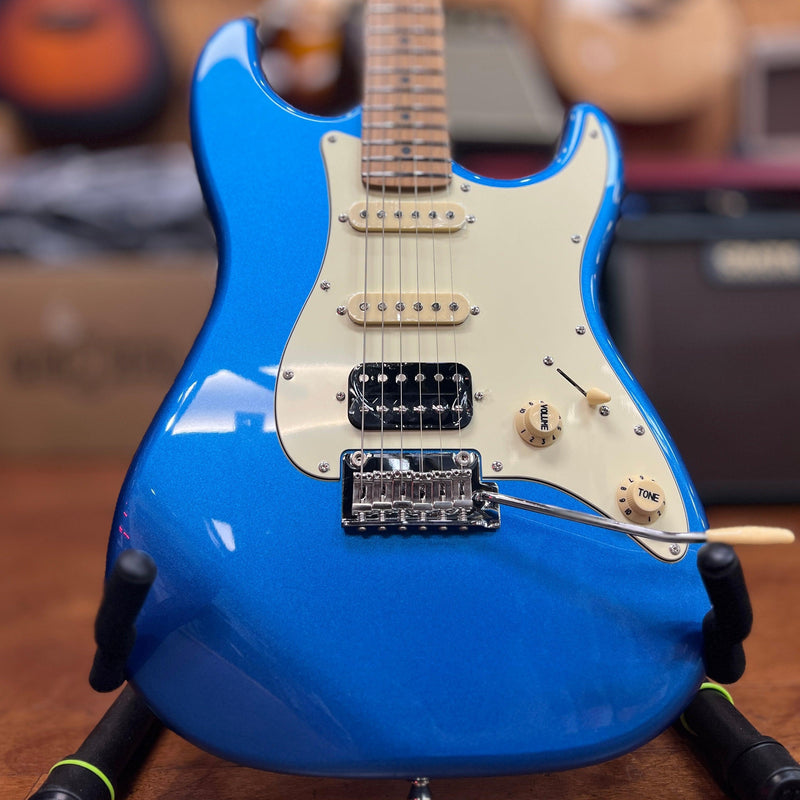 JET Guitars JS-400 LPB Solidbody Electric Guitar, Placid Blue