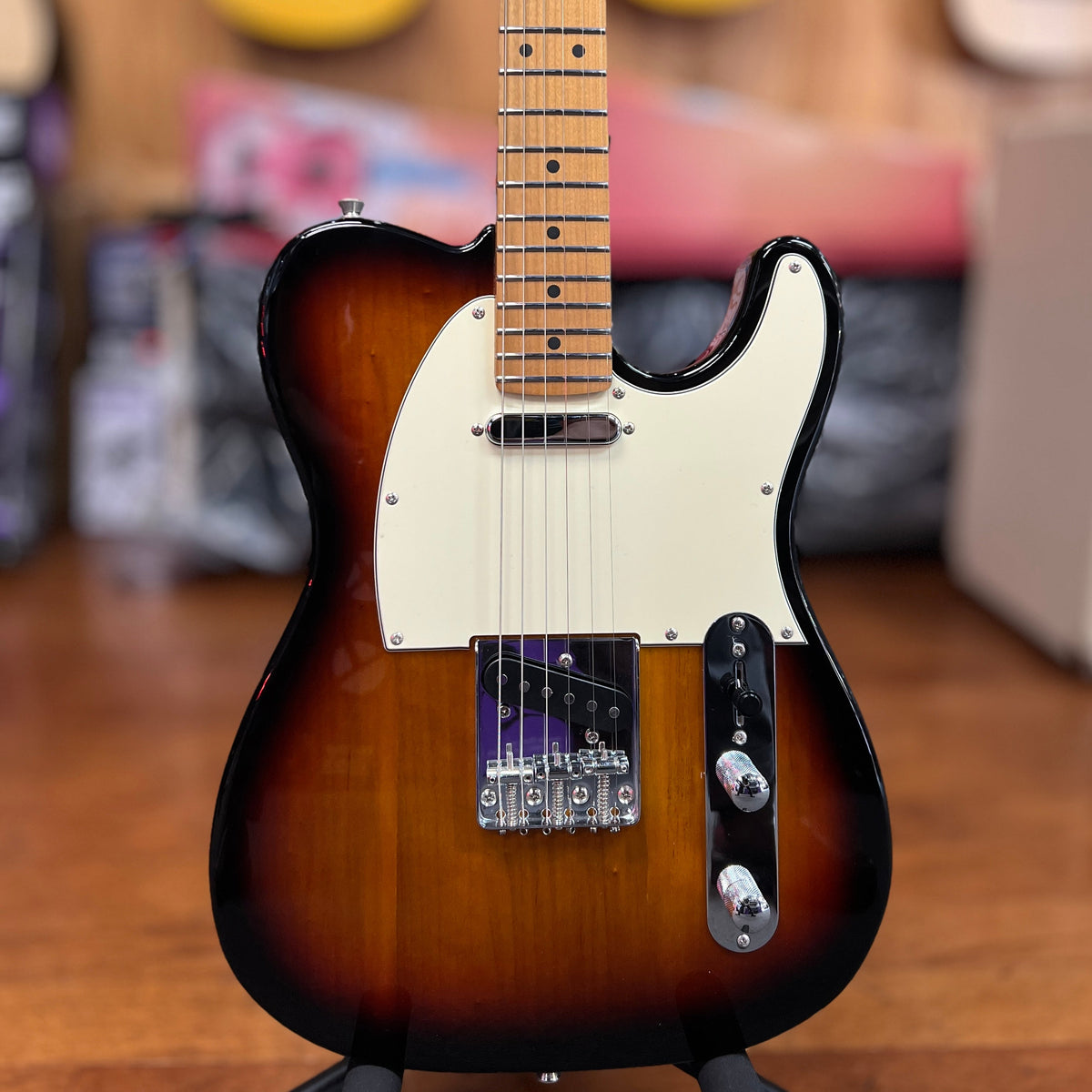 JET Guitars JT-300 SB Solidbody Tele-style Guitar - Sunburst, Roasted ...