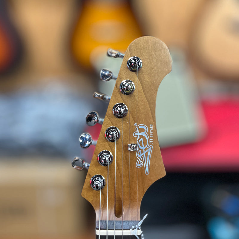 JET Guitars JT-350 SB R Solidbody Tele-style Electric Guitar, Sunburst