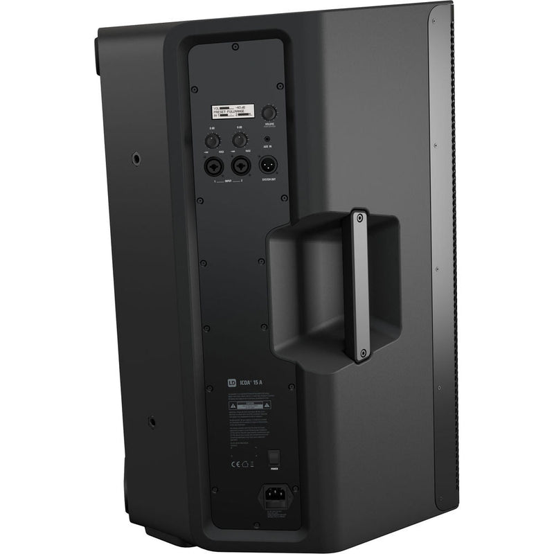 LD Systems ICOA 15 A Two-Way 15" Coaxial 1200W Powered Portable PA Speaker
