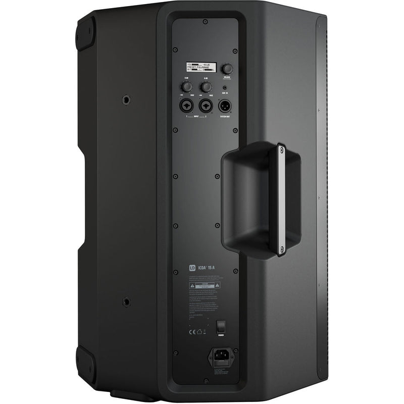 LD Systems ICOA 15 A Two-Way 15" Coaxial 1200W Powered Portable PA Speaker