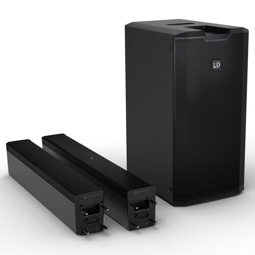 LD Systems MAUI 11 G3 Portable Cardioid Powered Column PA System, Black