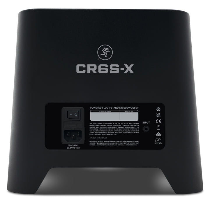 Mackie CR6S-X Powered Floor-Standing Subwoofer