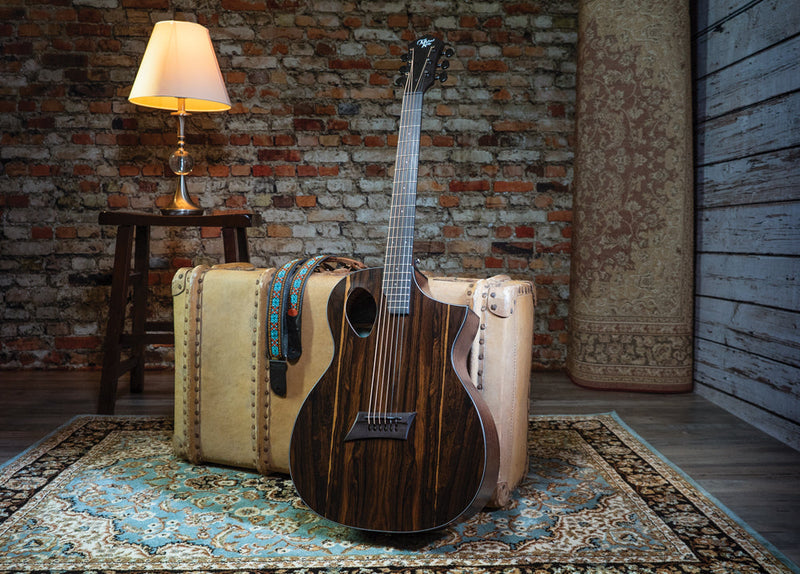Michael Kelly MKFESZISFX Forte Port Exotic Ziricote Acoustic Electric Guitar