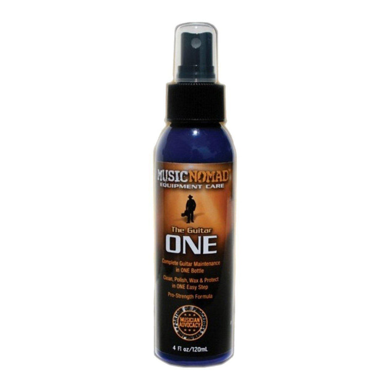 Music Nomad MN103 Guitar ONE All-in-1 Cleaner, Polish, and Wax, 4 oz.-Dirt Cheep