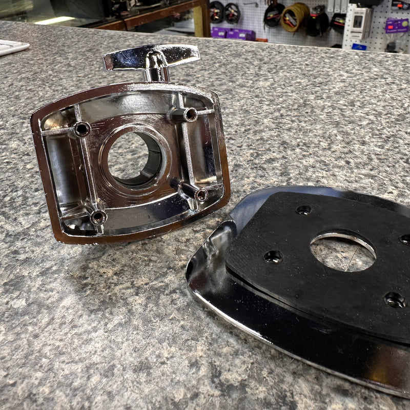 NOS Ludwig Elite Bass Drum Tom Holder Plate Assembly, P3819