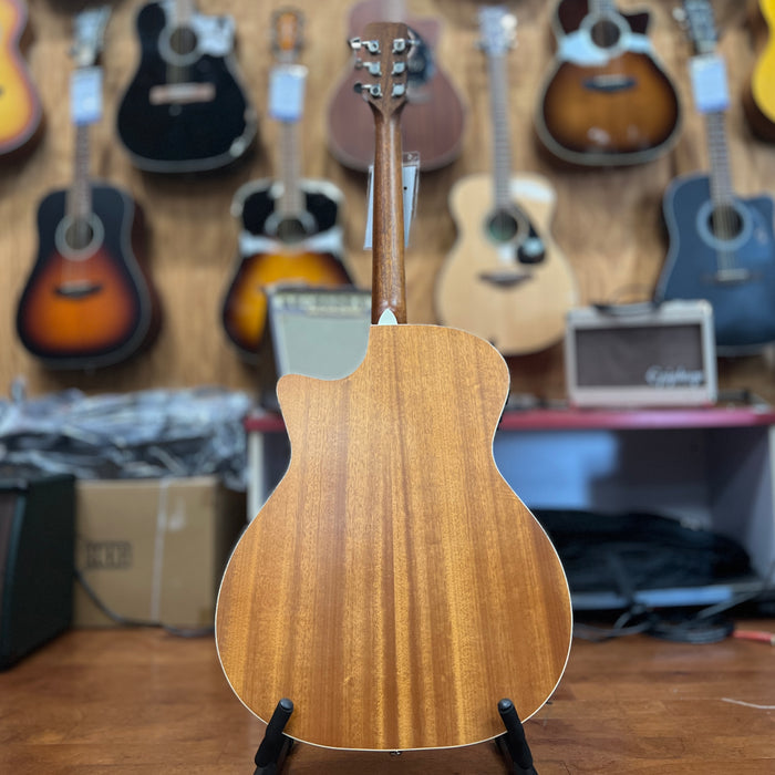Nashville Guitar Works OM10CEEB Acoustic-Electric Guitar, Edgeburst