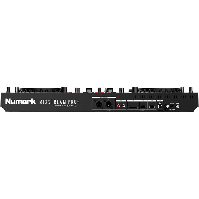 Numark Mixstream Pro + Standalone Streaming DJ Controller Black