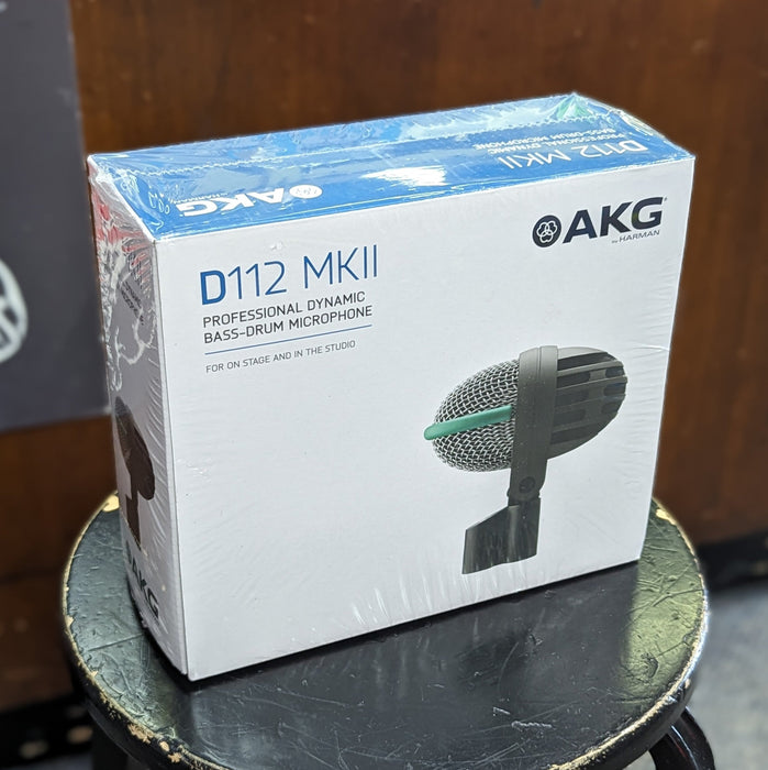 OPEN BOX AKG D112 MKII Cardioid Dynamic Kick Drum Microphone