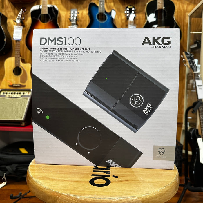 OPEN BOX AKG DMS100 4-Channel 2.4GHz Digital Wireless Instrument System