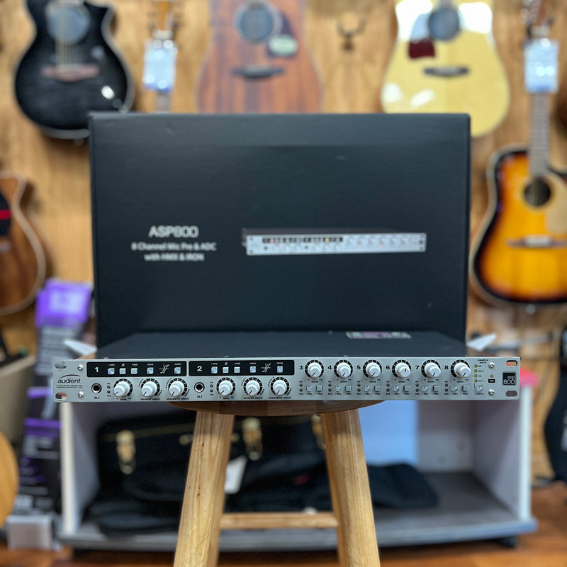 OPEN-BOX Audient ASP800 8-Channel Microphone Preamplifier