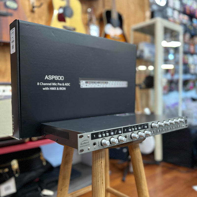 OPEN-BOX Audient ASP800 8-Channel Microphone Preamplifier