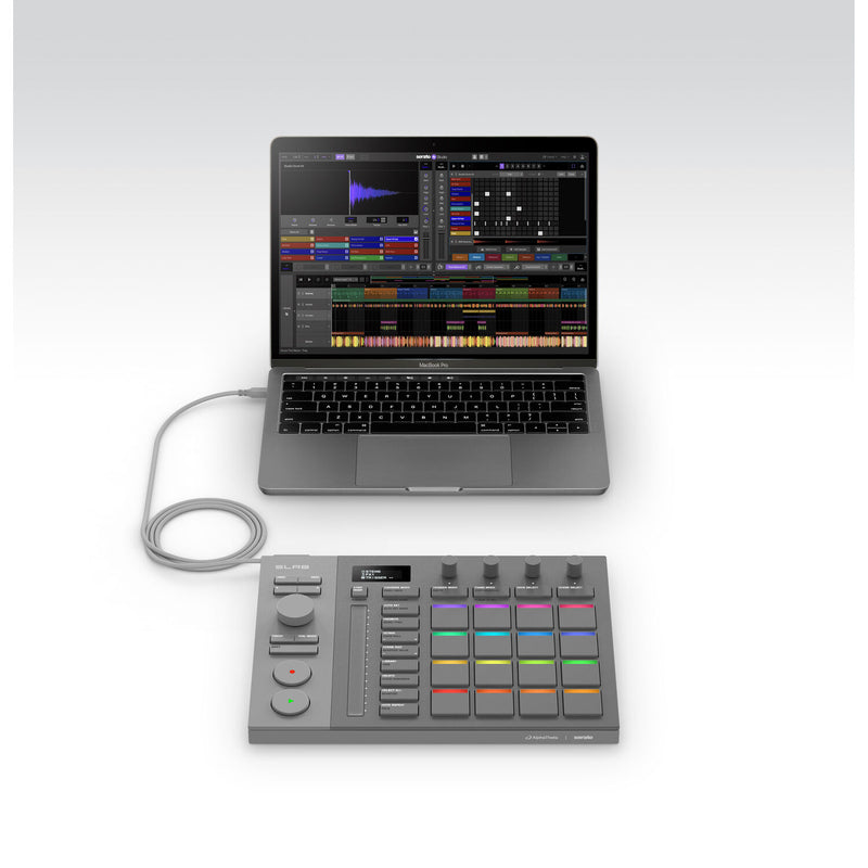 OPEN BOX CLEARANCE AlphaTheta SLAB Hardware Controller For Serato Studio