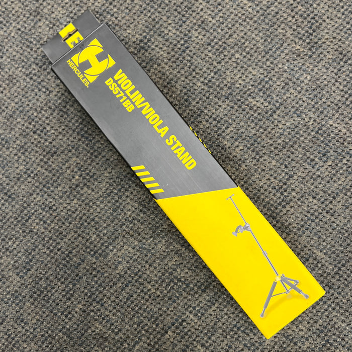 OPEN BOX  Hercules DS571BB Violin/Viola Stand