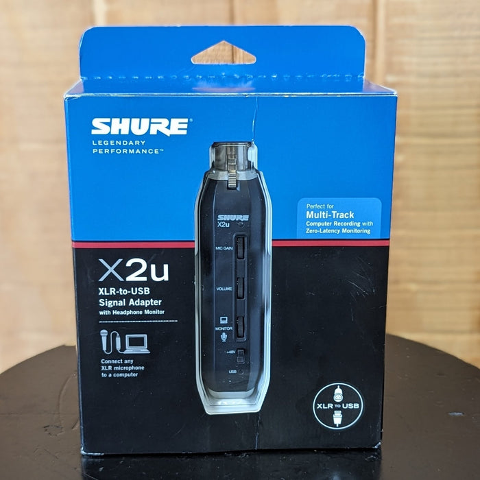 OPEN-BOX Shure X2u XLR-to-USB Signal Adapter