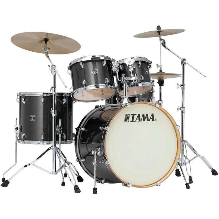 OPEN BOX Tama Superstar Classic CK52KS 5-piece Shell Pack with Snare Drum - Midnight Gold Sparkle