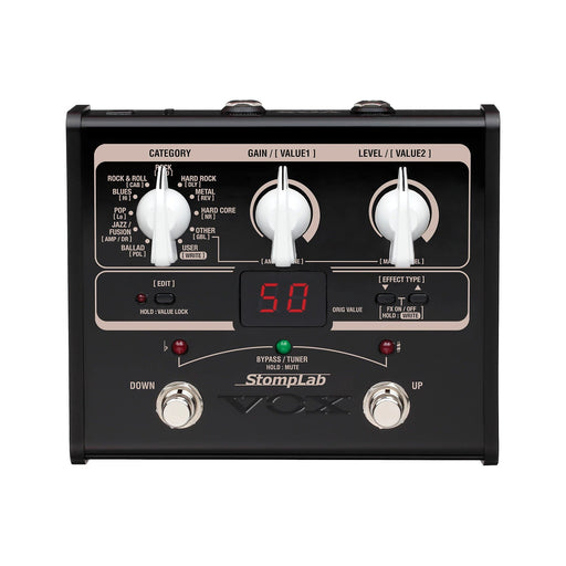 OPEN BOX Vox StompLab IG Modeling Effects Pedal-Dirt Cheep