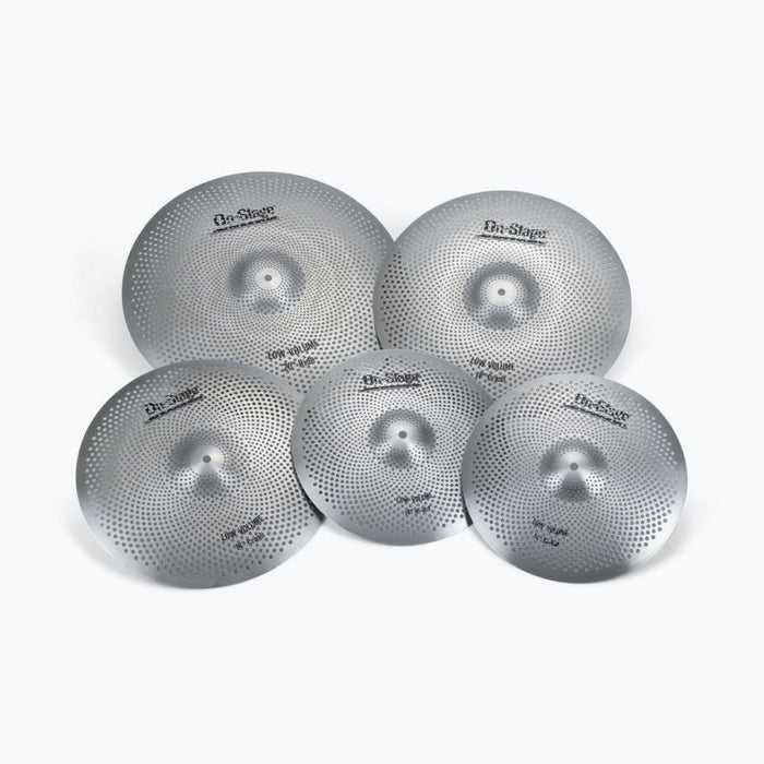 On-Stage LVCP5000 Low Volume Cymbal Set
