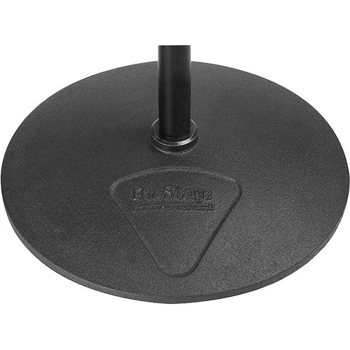 On-Stage Stands MS9212 Heavy Duty Low Profile Mic Stand with 12'' Base