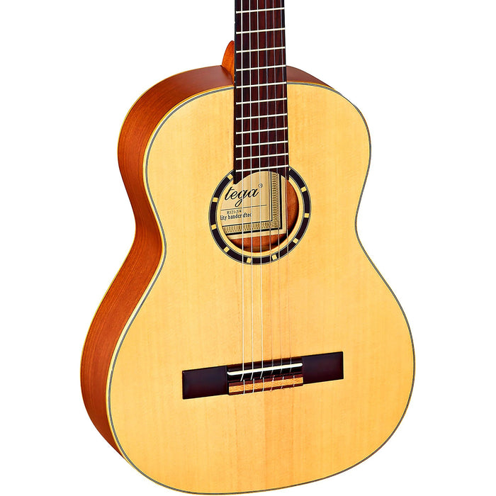Ortega Family Series R121-3/4 3/4 Size Classical Guitar, Satin Natural Top w/ GigBag