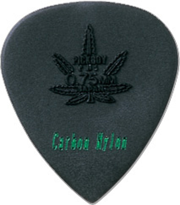 Pickboy Hi-Modulous Reefer Carbon/Nylon Guitar Picks 10 Pack PB33075 .75mm