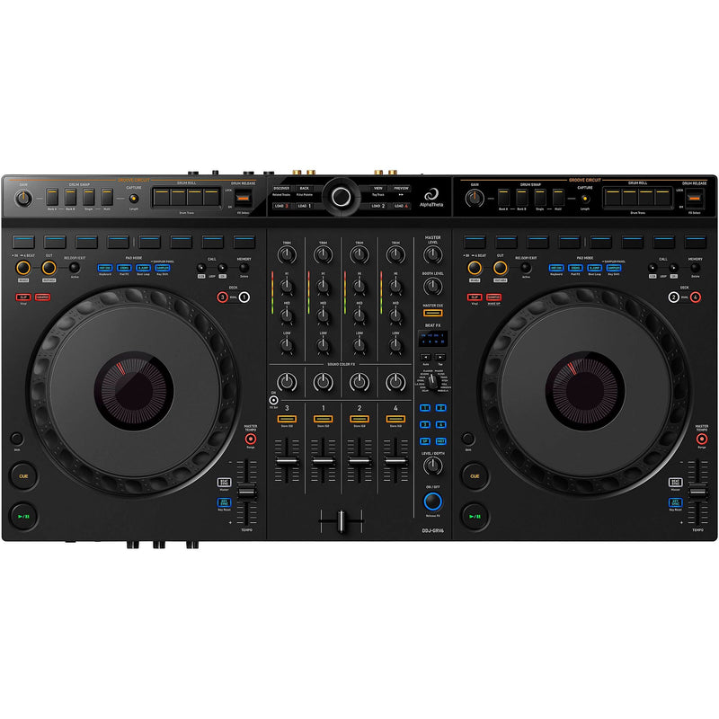 Pioneer DJ (AlphaTheta) DDJ-GRV6 DJ Controller w/ Groove Circuit for rekordbox and Serato
