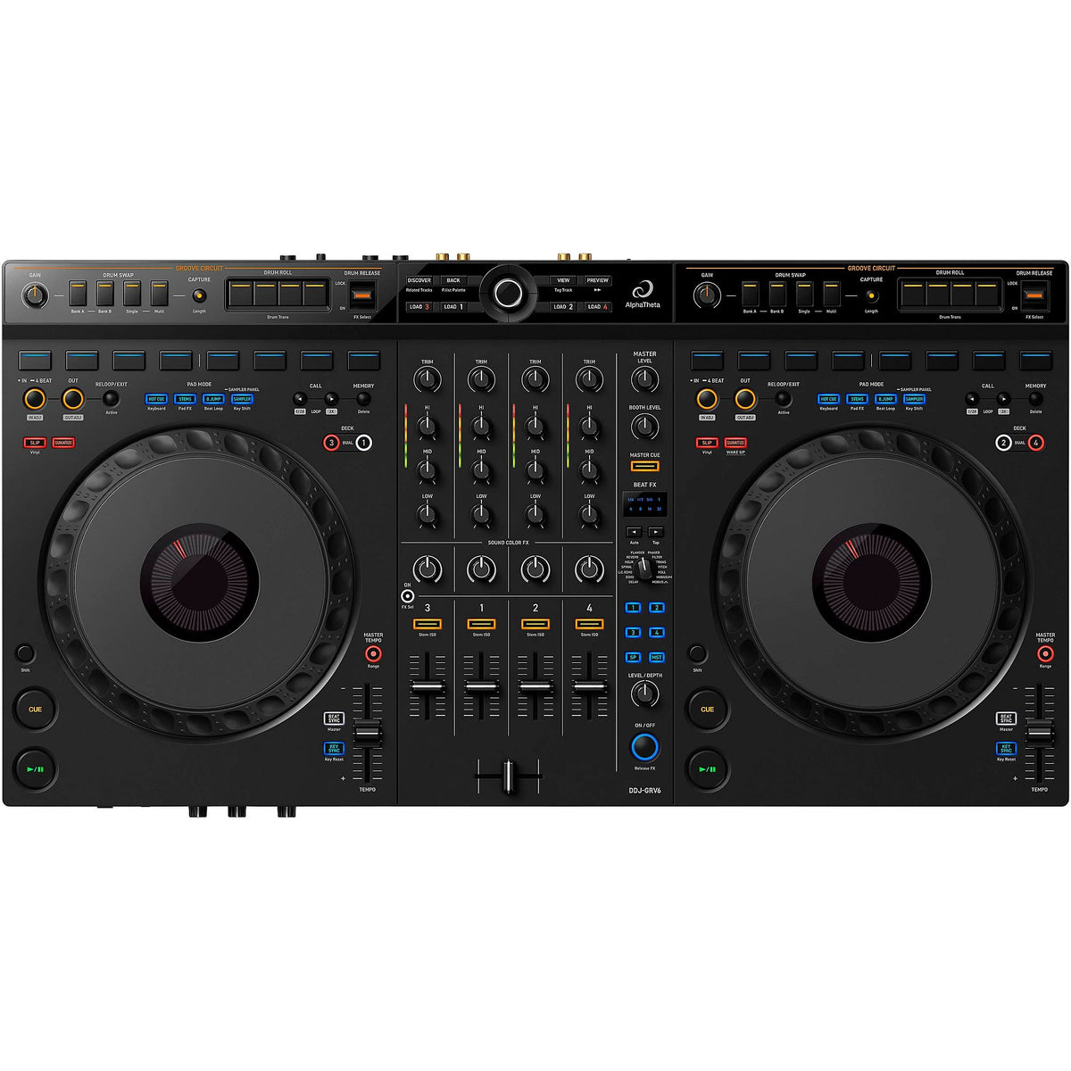 Pioneer-DJ-AlphaTheta-DDJ-GRV6
