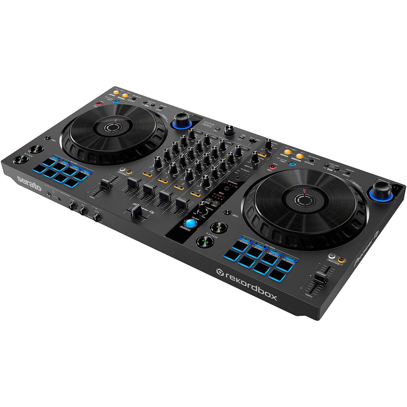 Pioneer DJ DDJ-FLX10 4-Channel DJ Controller for rekordbox and Serato DJ Pro (Black)