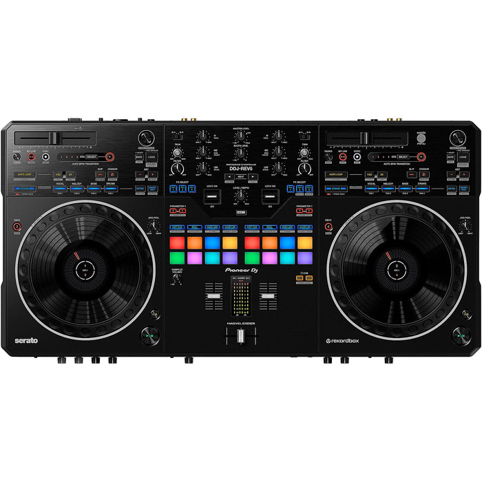 Pioneer DJ DDJ-REV5 Open Format DJ Controller, Black