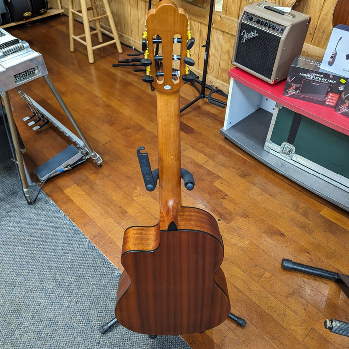 Stadium Acoustic-Electric Cutaway Classical Guitar, Natural