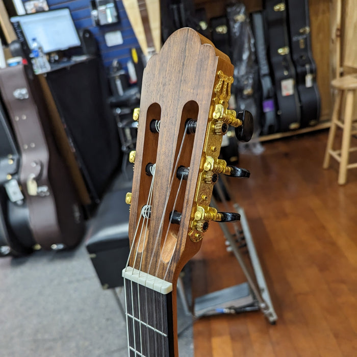 Stadium Acoustic-Electric Cutaway Classical Guitar, Natural