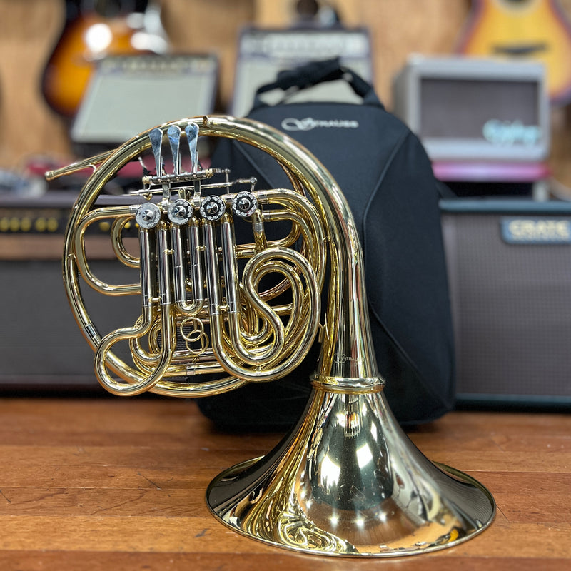 Strauss 6400 Series Double French Horn Outfit, Lacquer