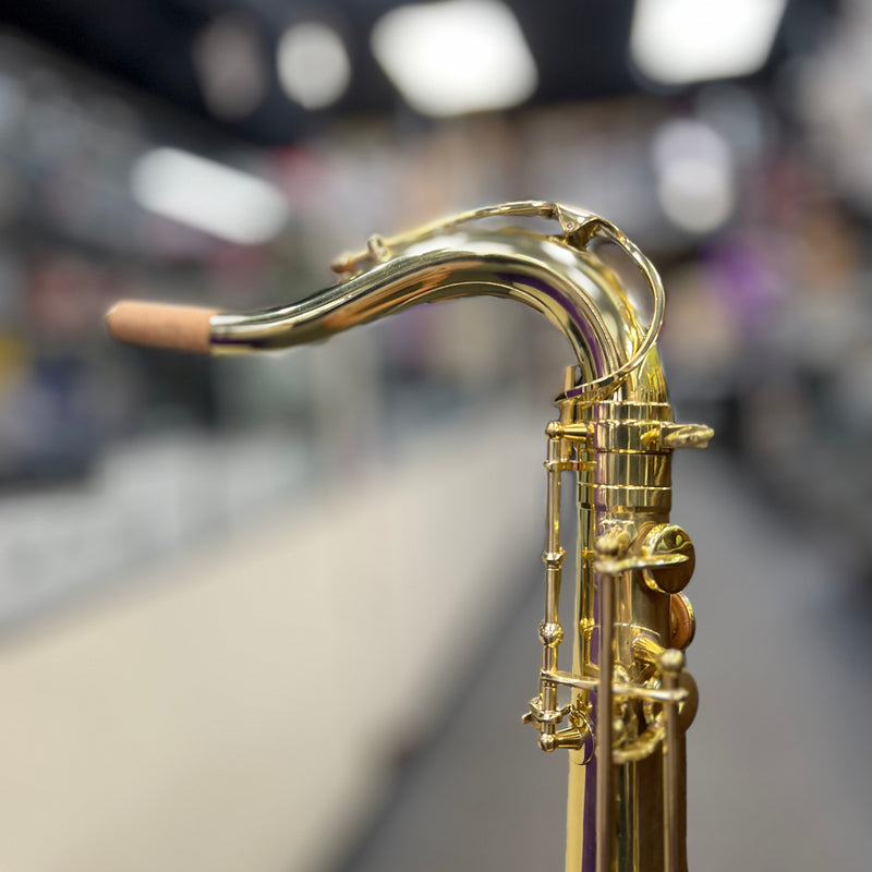 Strauss Super 70 Intermediate Tenor Saxophone Outfit, Gold Laquer