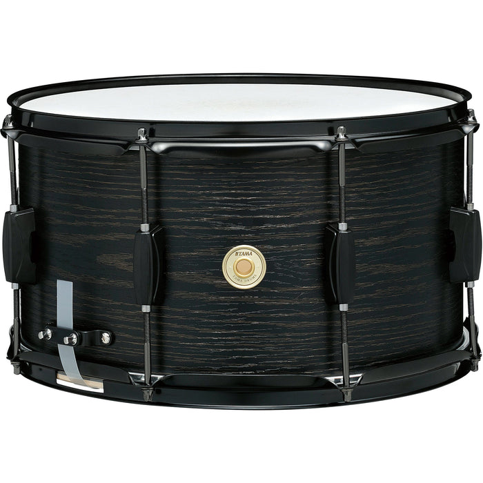 Tama Woodworks Snare Drum - 8 x 14 inch, Black Oak Wrap